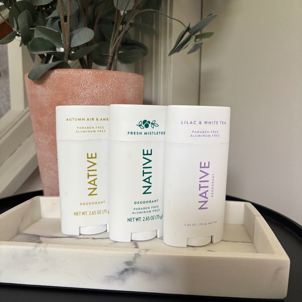 Bundle of Native Deodorant